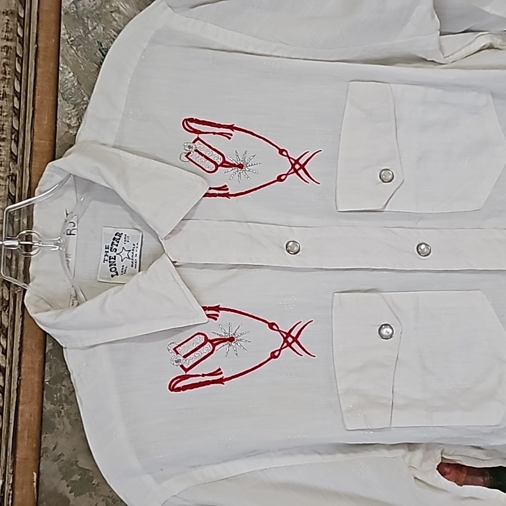 Vintage Western button down shirt